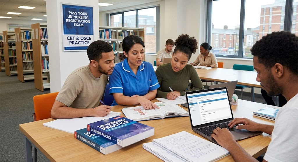 Nursing Registration Exam Prep | United Kingdom Banner