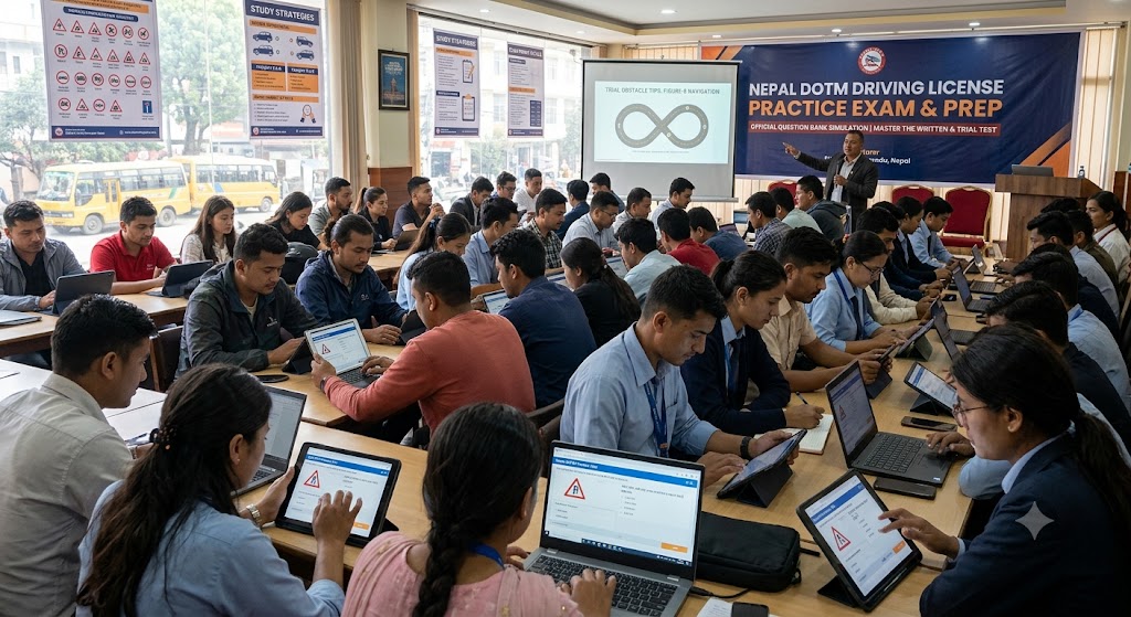 International DOTM Practice Test & Exam Prep | Nepal Banner