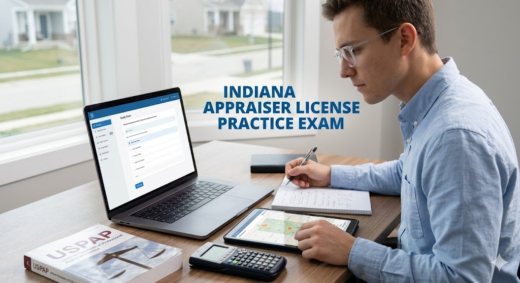 Indiana Appraiser License Practice Exam Banner