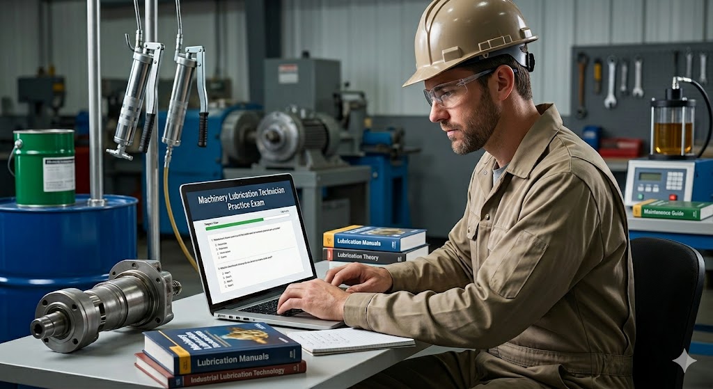 Machinery Lubrication Technician Practice Test Banner