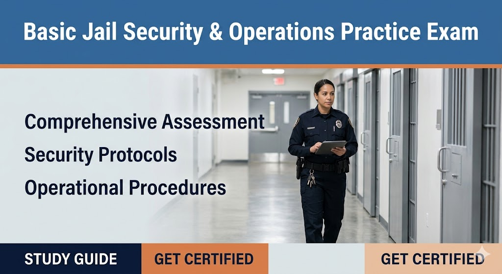 Basic Jail Security & Operations Practice Test Banner