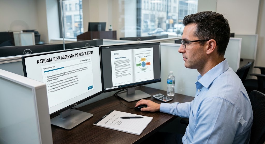Risk Assessor National Practice Exam Banner