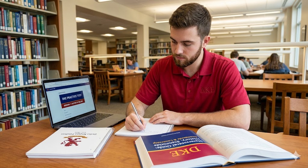 Delta Kappa Epsilon (DKE) International Practice Test Banner