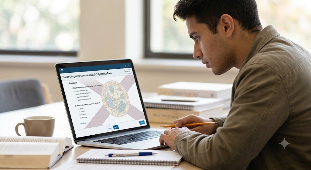 Florida Chiropractic Laws and Rules (FCLR) Practice Exam Banner