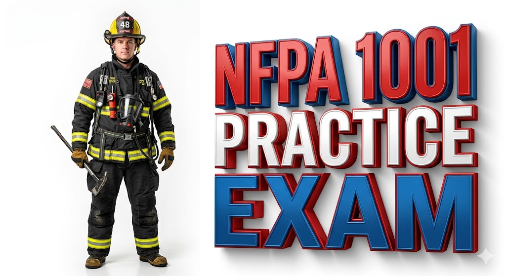 NFPA 1001 Fire Fighter Practice Exam Banner