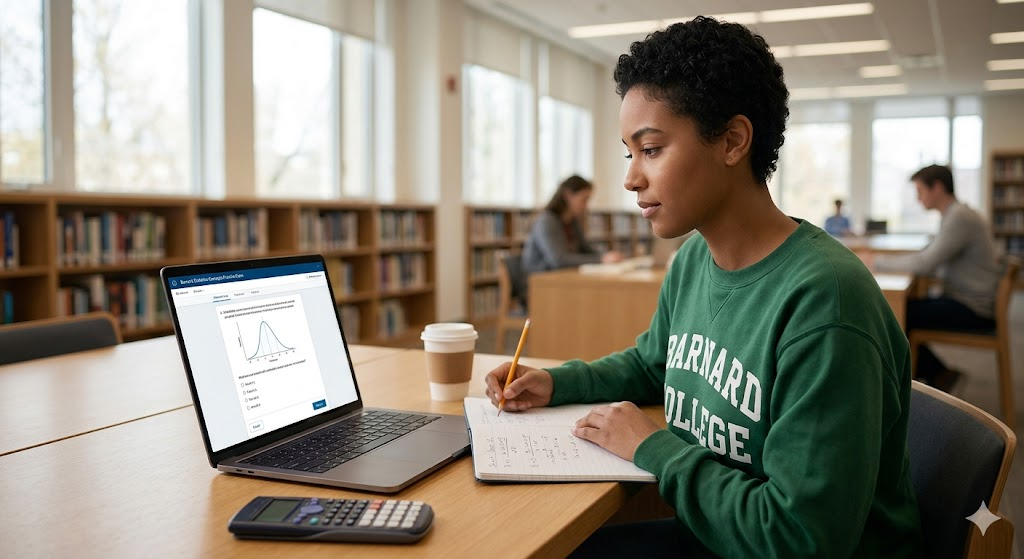 Barnard Statistics Concepts Practice Test Banner