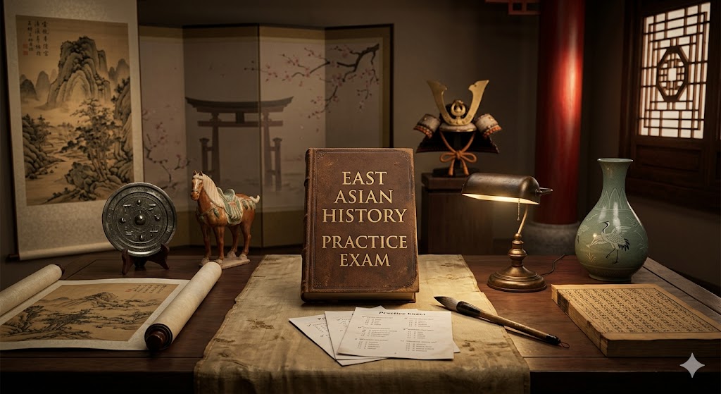 East Asian History Practice Test Banner
