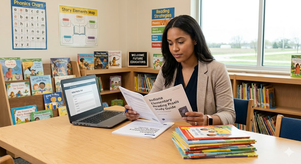 Indiana Elementary Generalist Reading Practice Test Banner