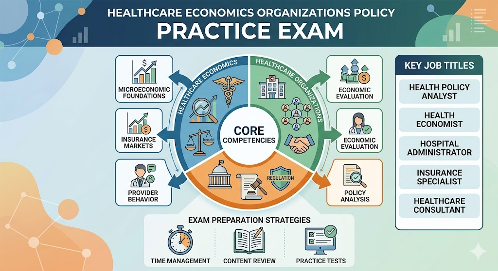 Healthcare Economics, Organizations, and Policy Practice Test Banner