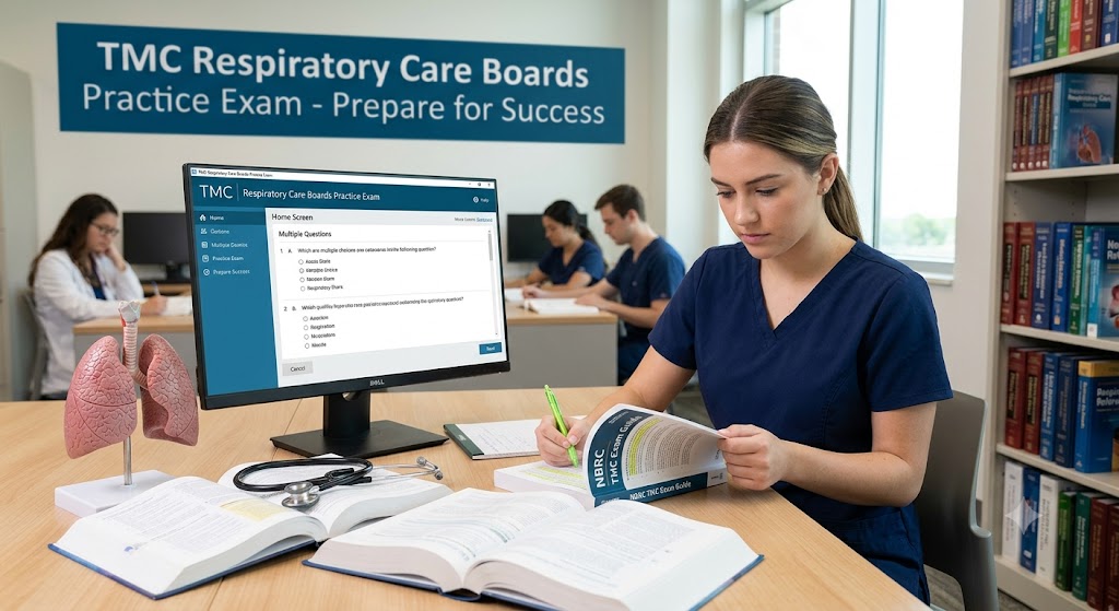 TMC Respiratory Care Boards Practice Exam Banner