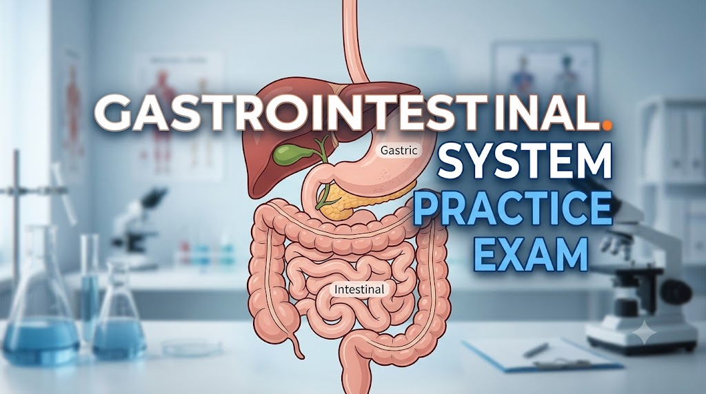 Gastrointestinal System Practice Questions Answers Banner