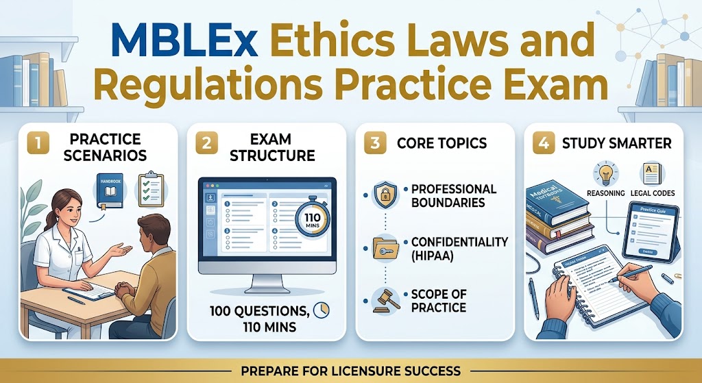 MBLEx Ethics, Boundaries, Laws, Regulations Practice Test 2026 Banner