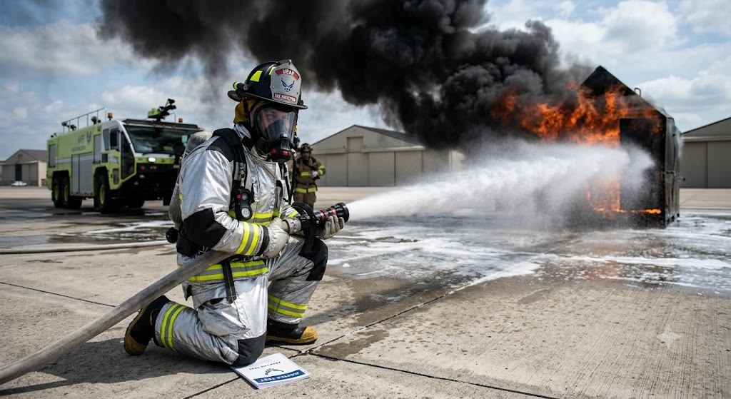 USAF Fire Protection Practice Test Banner