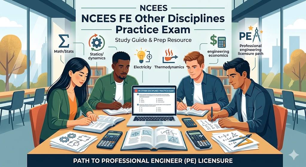 NCEES FE Other Disciplines Practice Exam Banner
