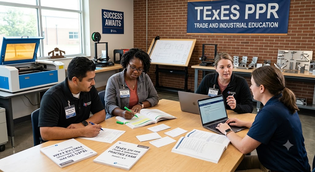 TExES PPR for Trade and Industrial Education 6-12 (370) Practice Exam Banner