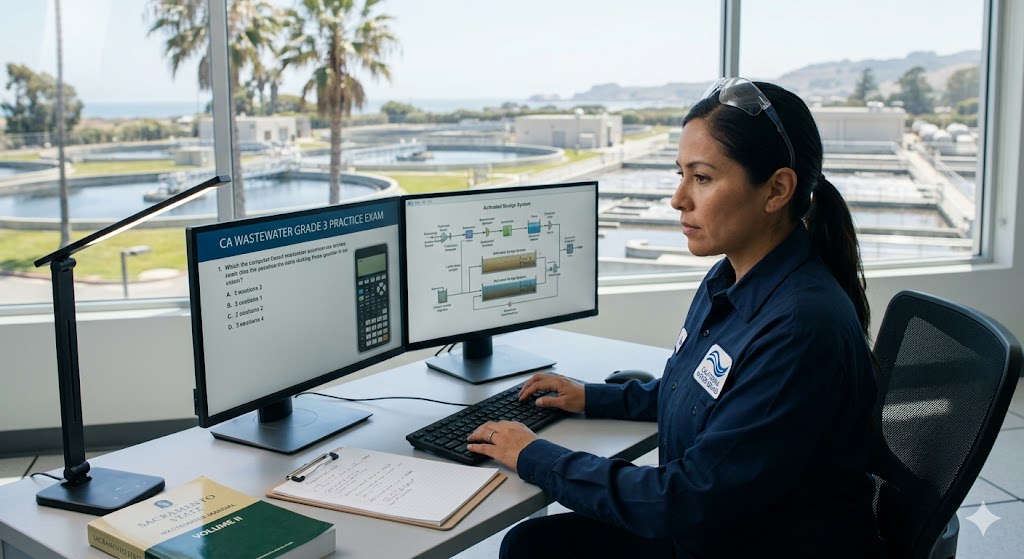 California Wastewater Grade 3 Certification Practice Test Banner