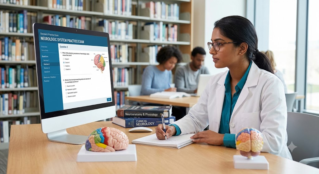 Neurologic System Practice Test Questions Banner