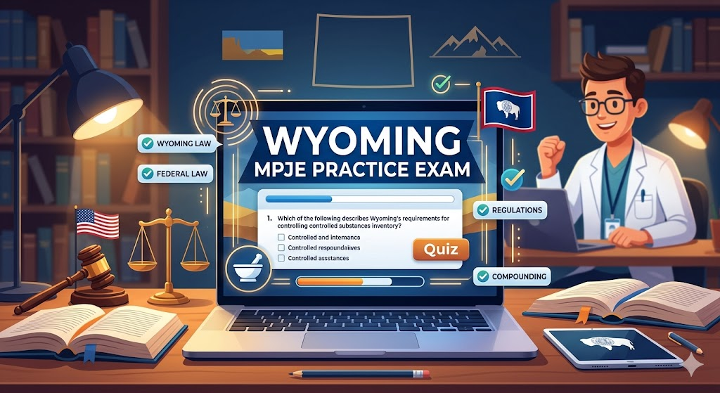 Wyoming MPJE (Pharmacy Jurisprudence) Practice Exam Banner
