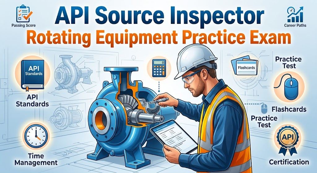 API Source Inspector Rotating Equipment Certification (SIRE) Practice Test Banner
