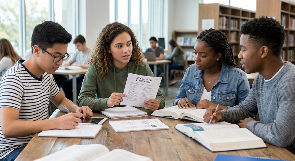 AICE Sociology Practice Exam Banner