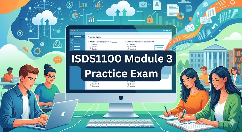 Introduction to Management Information Systems (ISDS1100) 1 Module 3 Practice Test Banner