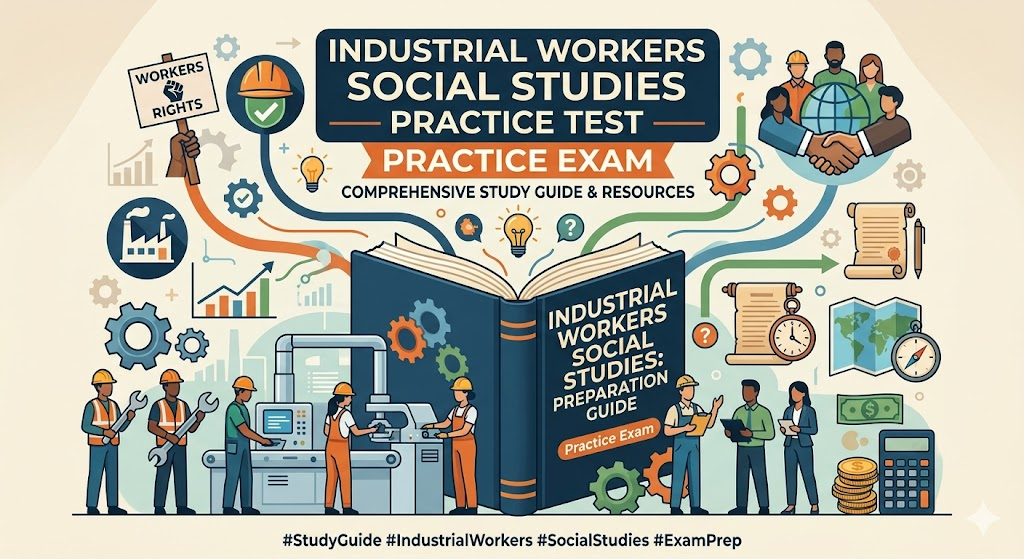 Industrial Workers Social Studies Practice Test Banner