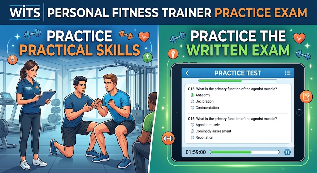 WITS Personal Fitness Trainer Certification Practice Test Banner