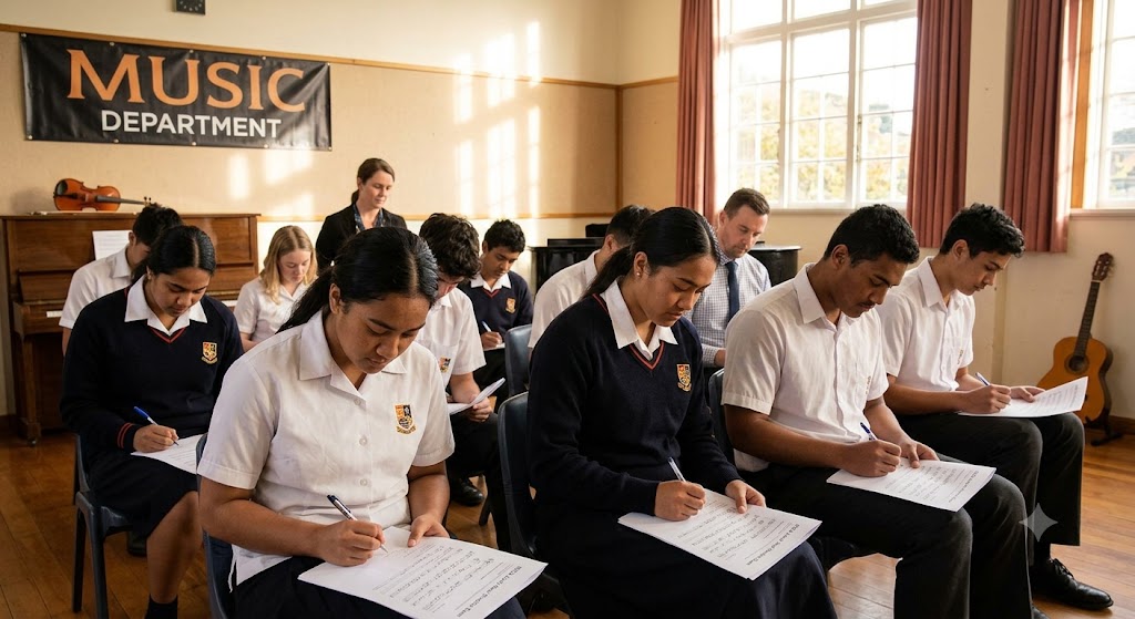 NCEA Level 2 Music Practice Exam Banner
