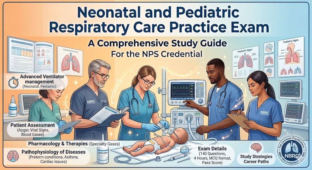 Neonatal & Pediatric Respiratory Care Practice Exam Banner