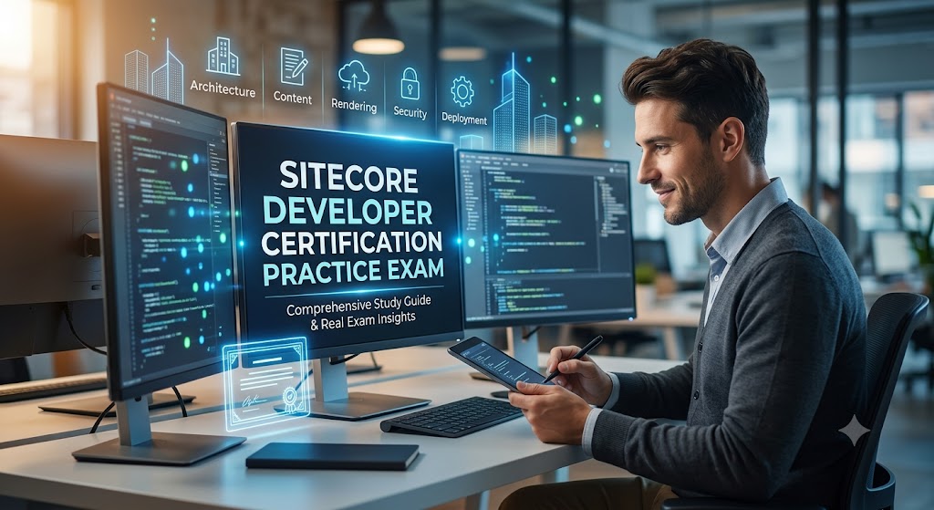 Sitecore Developer Certification Practice Exam Banner