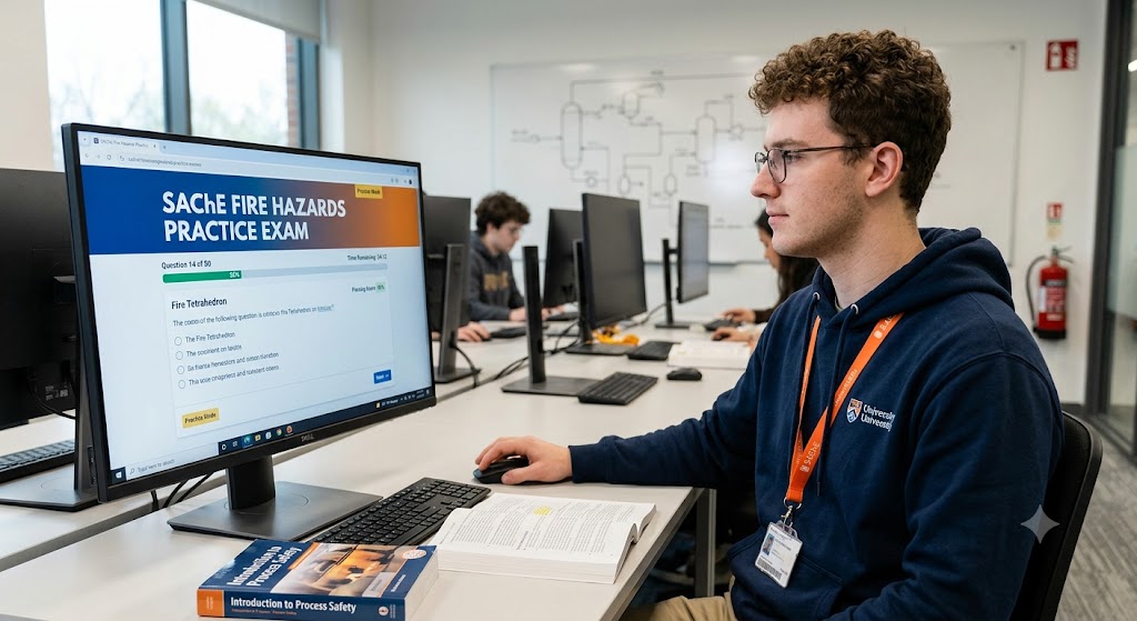 SAChE Fire Hazards Practice Exam Banner