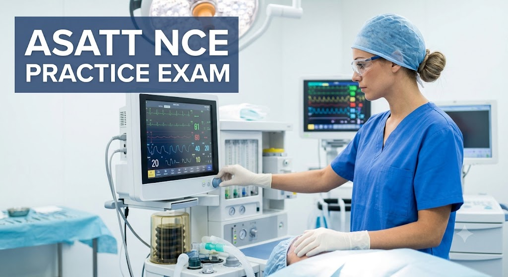 ASATT National Certification Exam (NCE) Practice Exam Banner