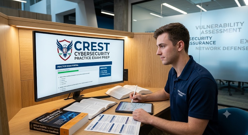Crest Practice Test & Exam Prep Banner