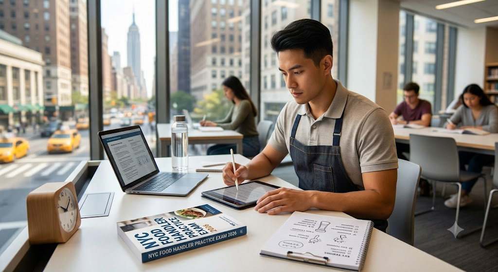 NYC Food Handler Practice Test 2026 Official Study Guide [PDF] Banner