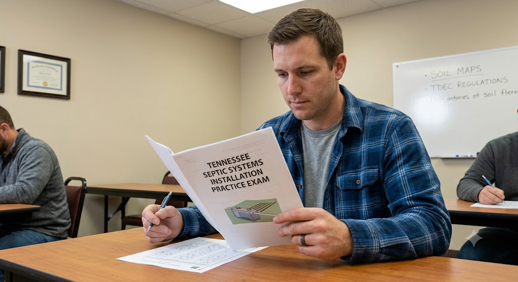 Tennessee Septic Systems Installation Practice Test Banner