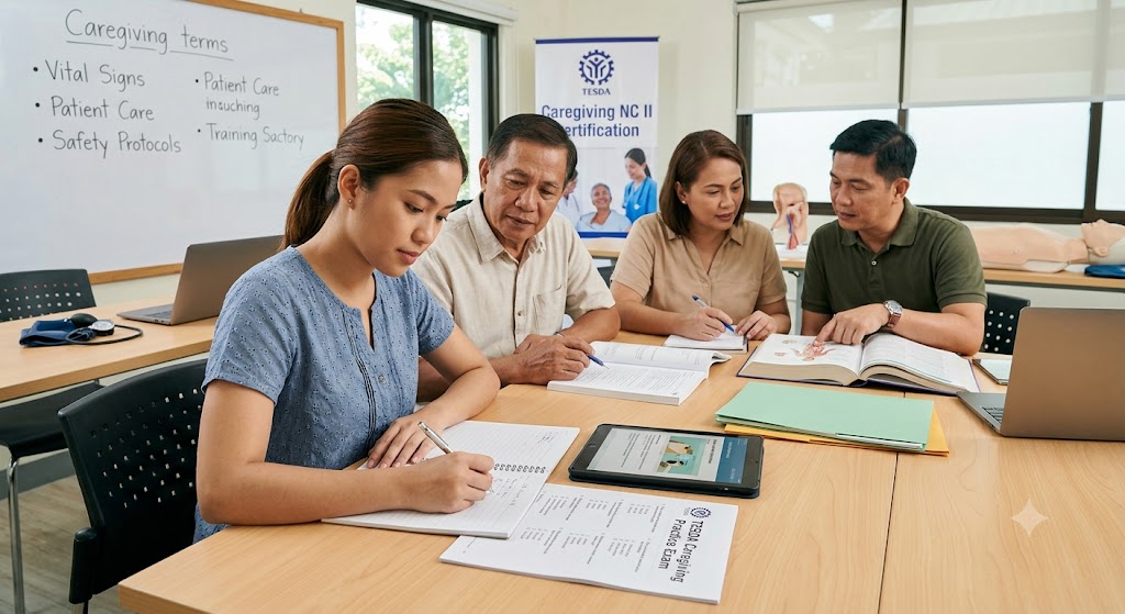 TESDA Caregiving Practice Exam Banner