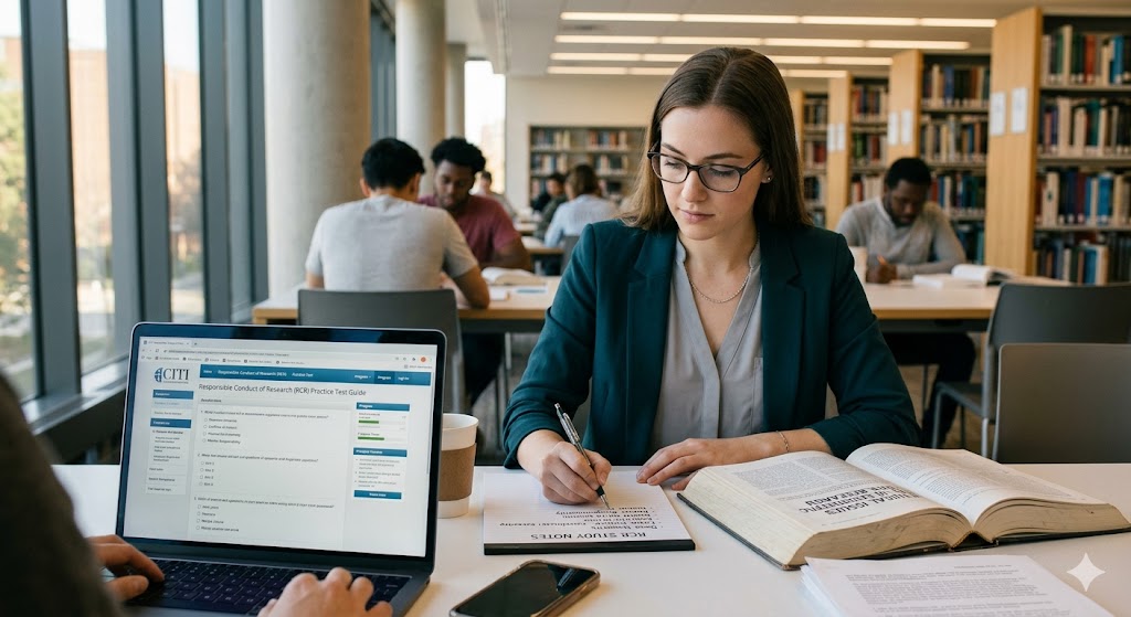 CITI Responsible Conduct of Research (RCR) Practice Test Banner