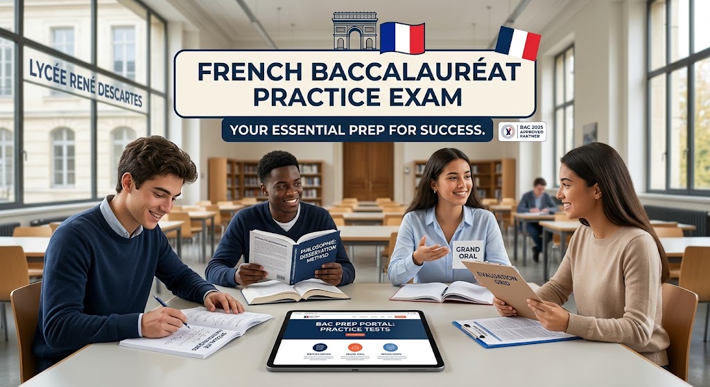 Baccalaureat Practice Test & Exam Prep | 
France Banner