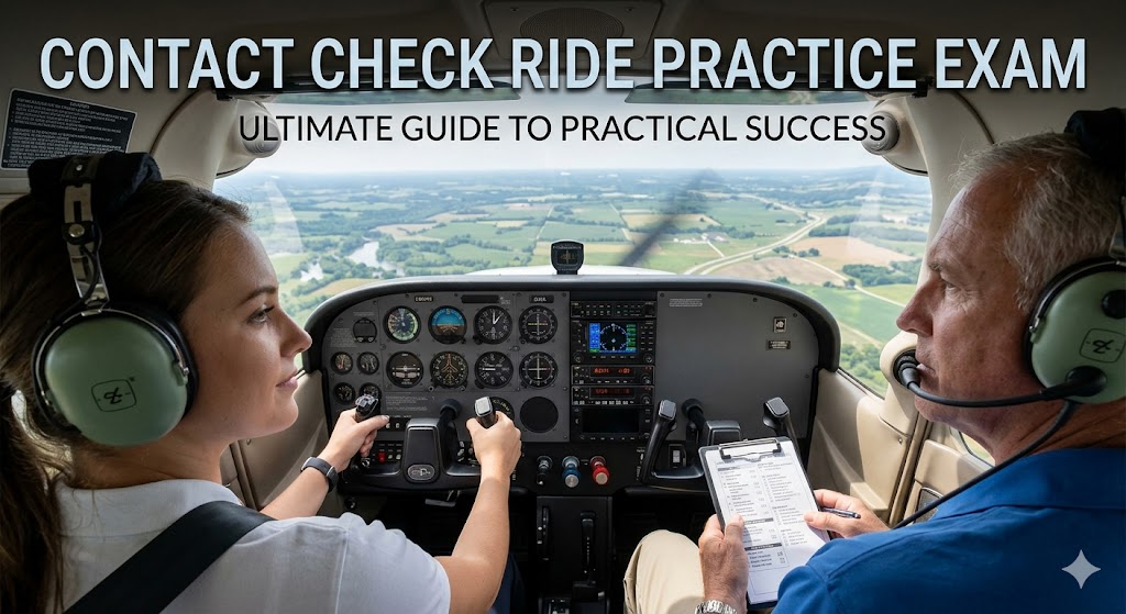 Contact Check Ride Practice Test Banner