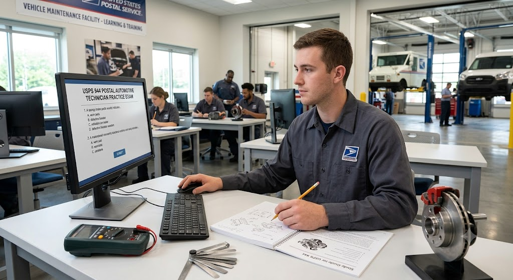 USPS 944 Postal Automotive Technician Practice Exam Banner