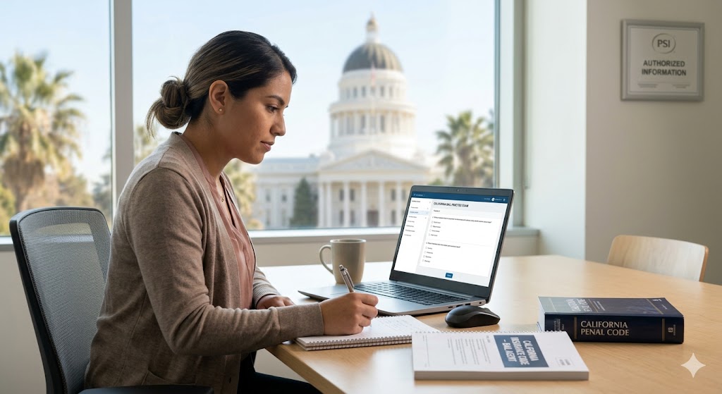 California Bail Practice Exam Banner