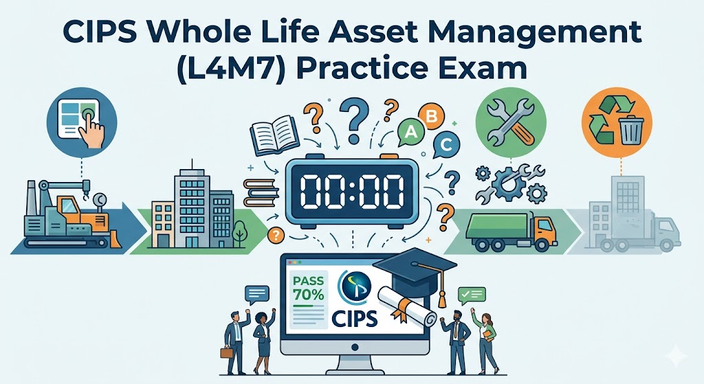 CIPS Whole Life Asset Management (L4M7) Practice Test Banner