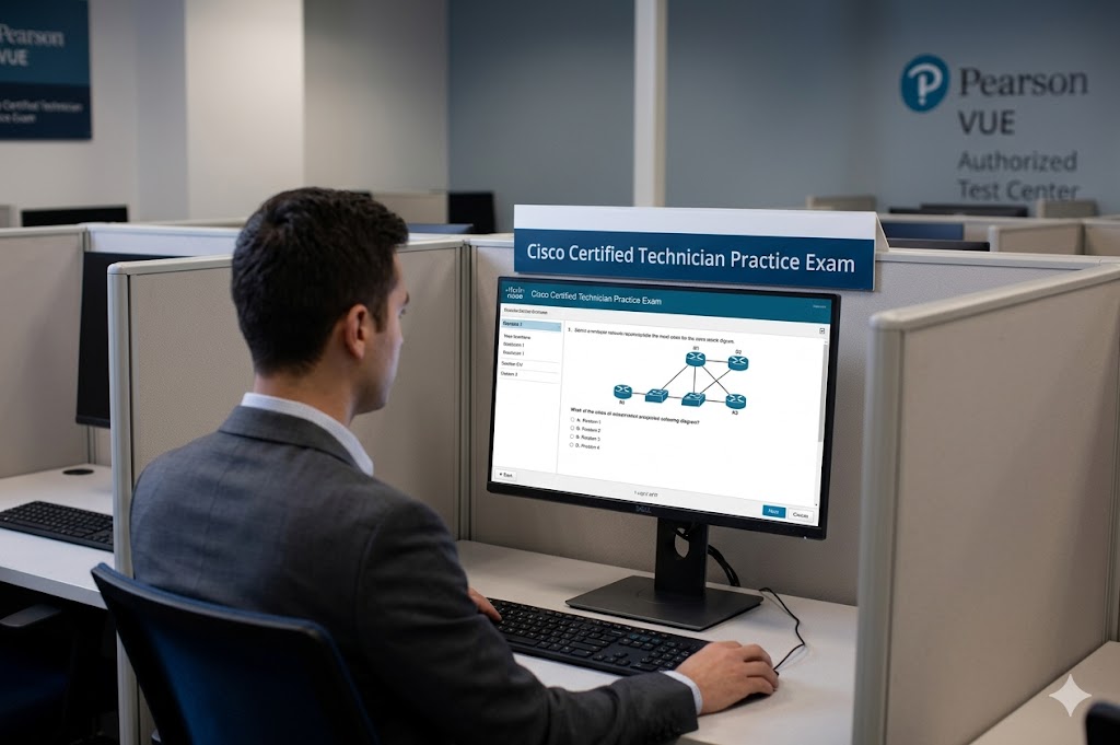 Cisco Certified Technician Practice Test Banner