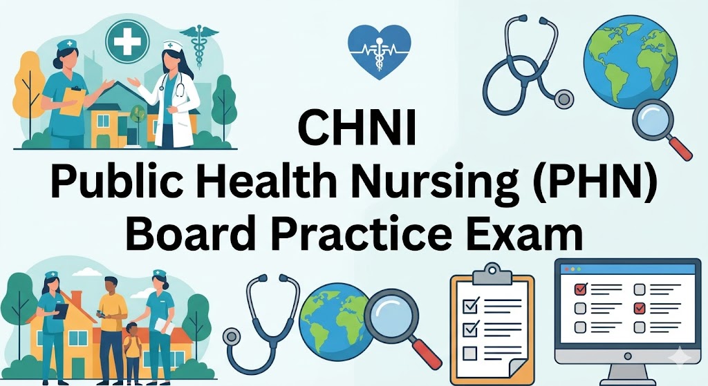 CHNI Public Health Nursing (PHN) Board Practice Exam Banner