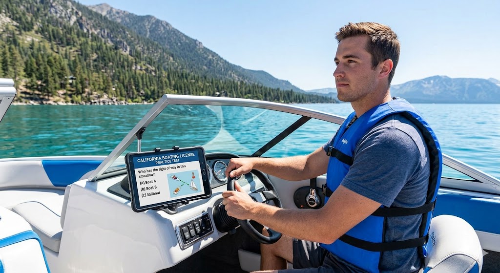California Boating License Practice Test Banner