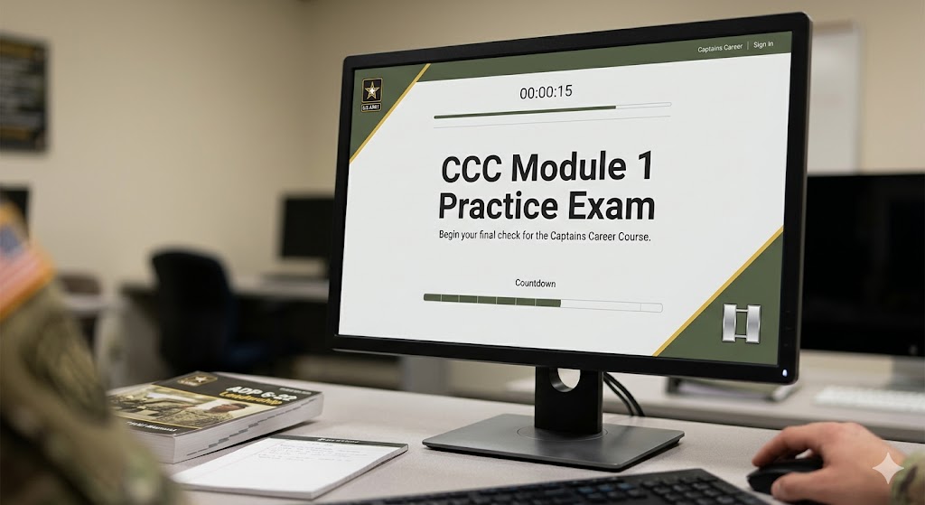 Captains Career Course (CCC) Module 1 Test Practice Banner