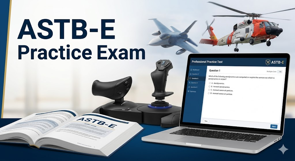 Aviation Standard Test Battery-E (ASTB E) Practice Test Banner