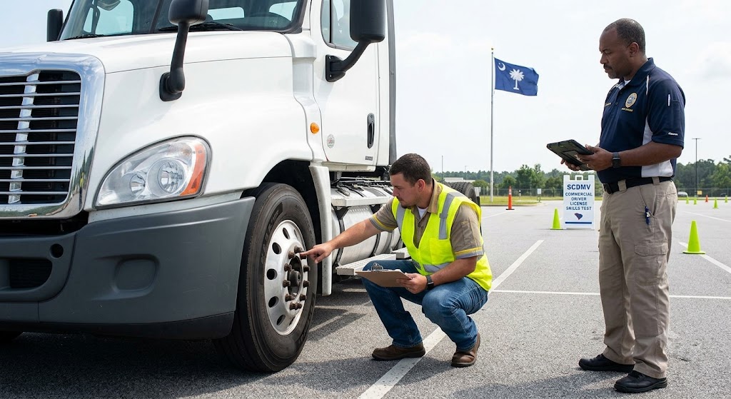 South Carolina CDL Pre-Trip Practice Test Banner