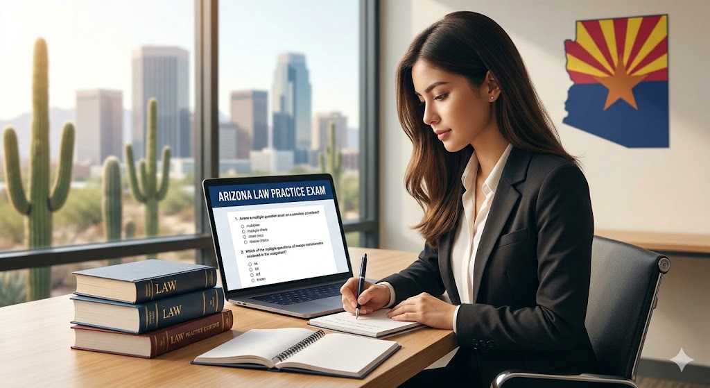Arizona Law Practice Exam Prep Banner