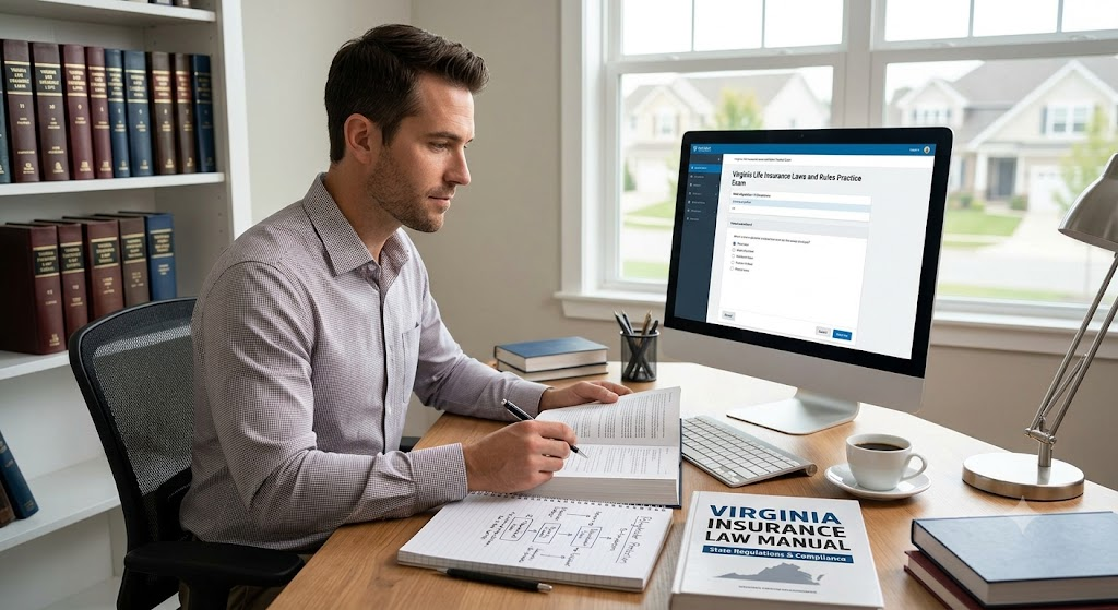 Virginia Life Insurance Laws and Rules Practice Exam Banner